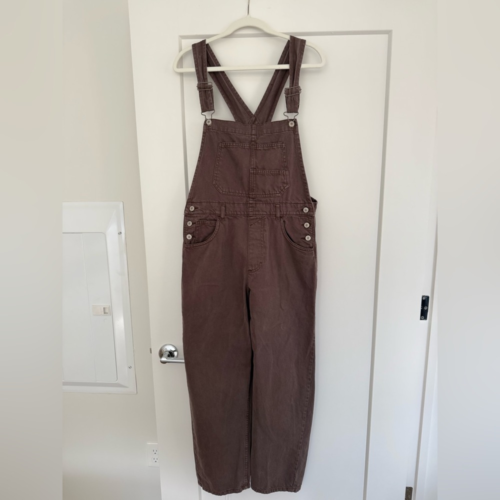 We The Free Brown Overalls